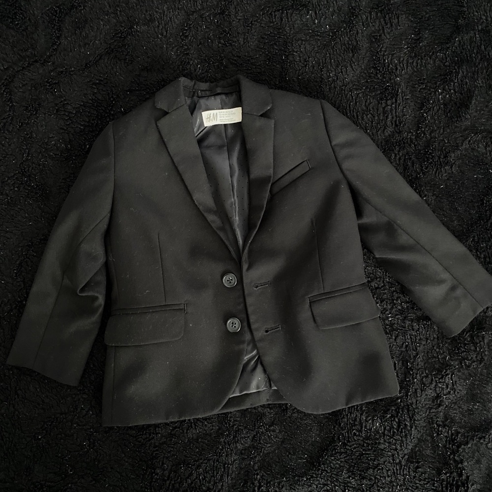 Kids black blazer